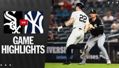 White Sox vs. Yankees Game Highlights (9/25/25) | MLB Highlights