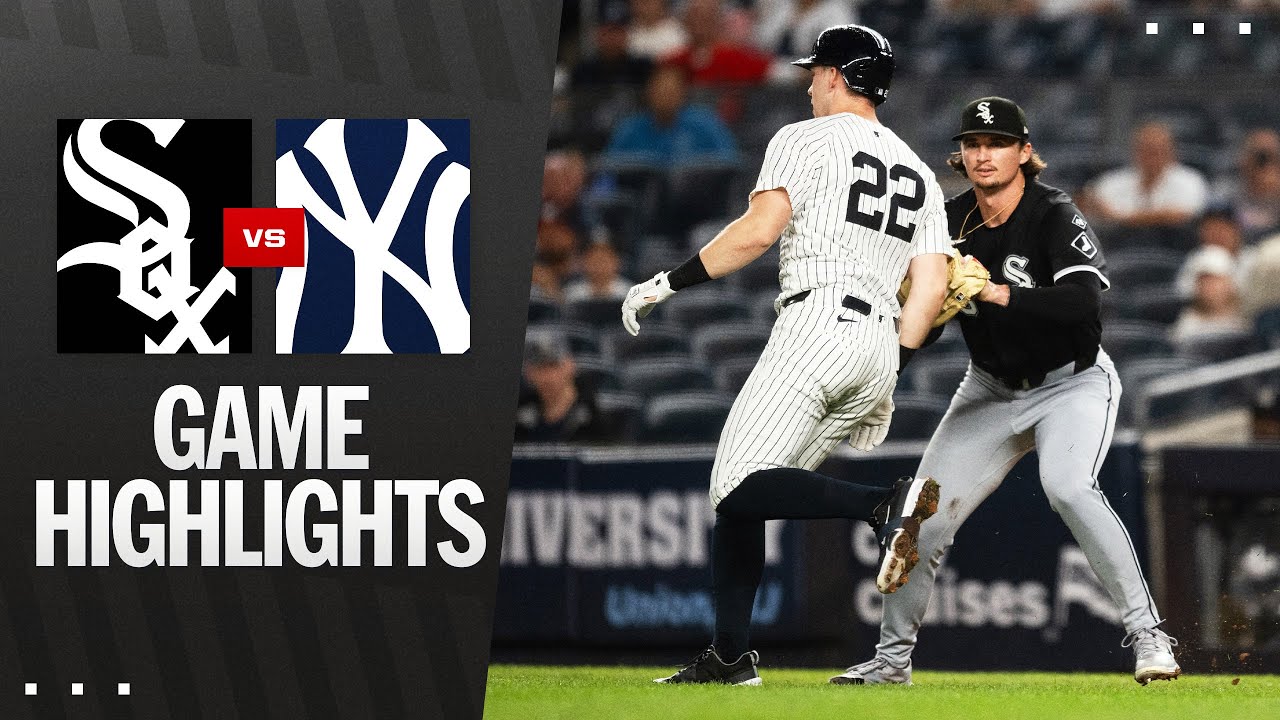 White Sox vs. Yankees Game Highlights (9/25/25) | MLB Highlights