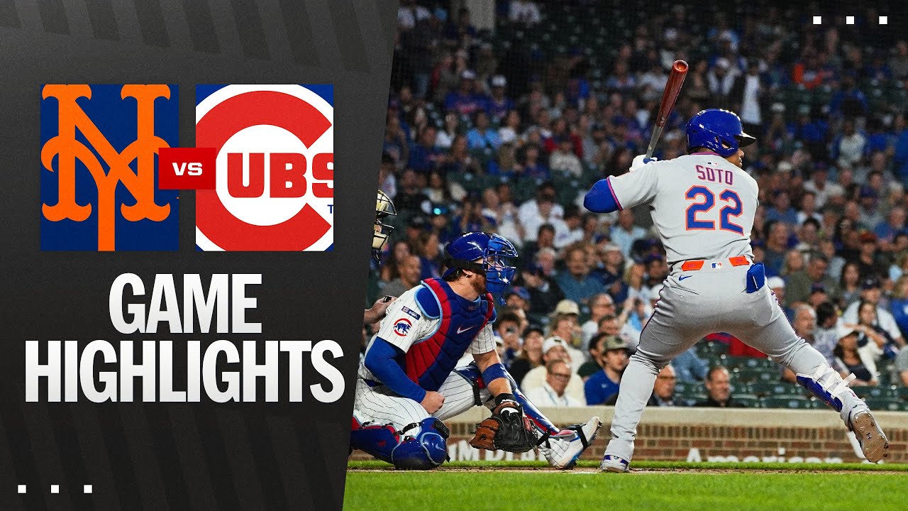 Mets vs. Cubs Game Highlights (9/25/25) | MLB Highlights