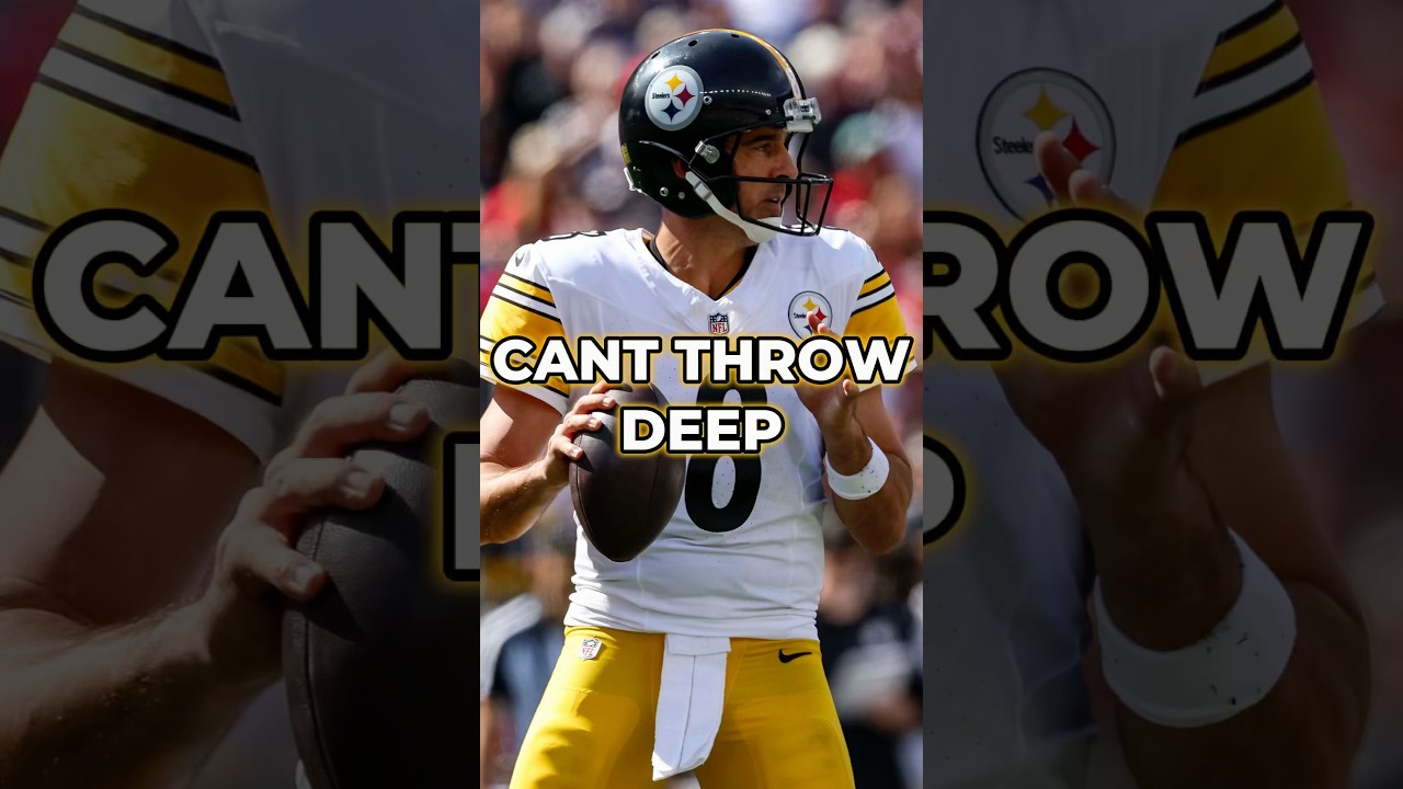 Here’s WHY The Steelers Aren’t Throwing The Ball Deep This Season #shorts