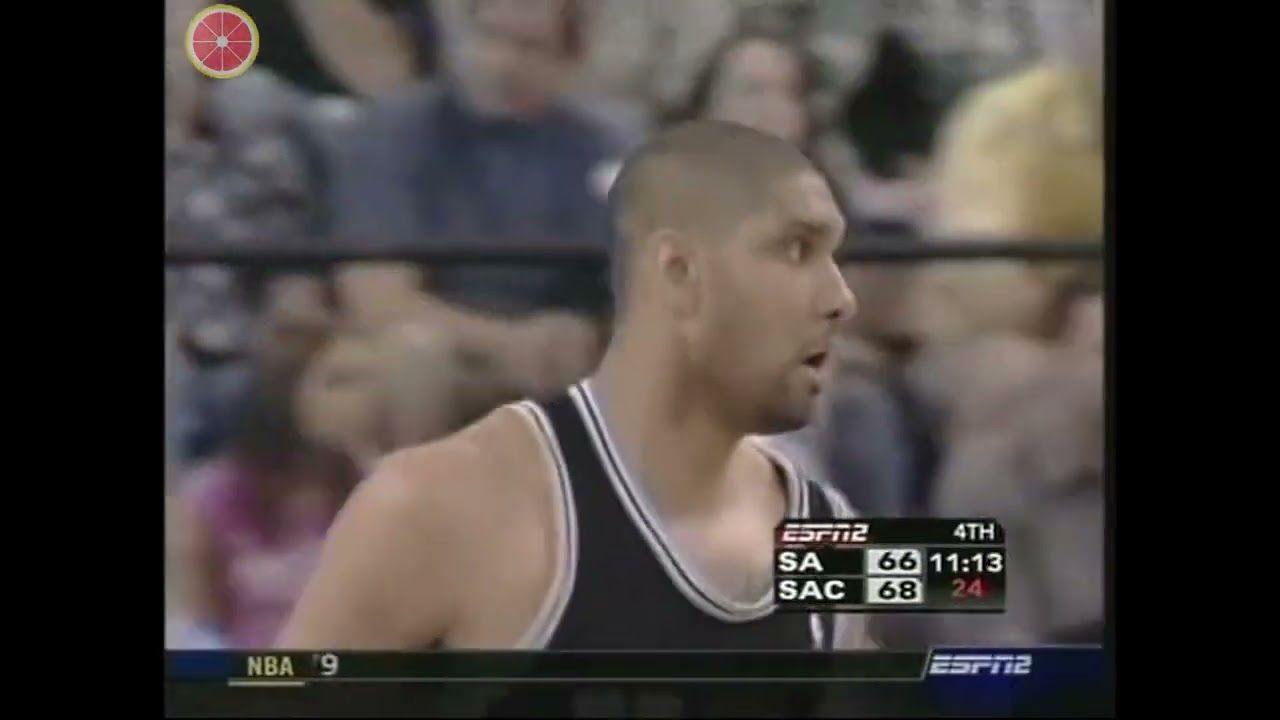 K-Mart Buzzer Beater！Throwback NBA Playoffs WCFR 2006.4.28 San Antonio Spurs at Sacramento Kings G3！