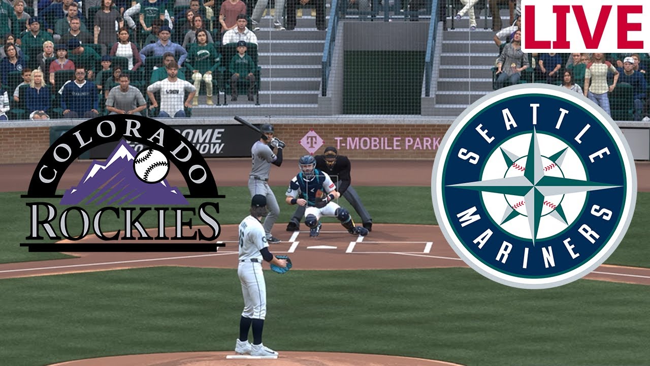 🔴LIVE🔴Colorado Rockies VS Seattle Mariners /September 25 / MLB The show 25
