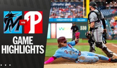 Marlins vs. Phillies Game Highlights (9/25/25) | MLB Highlights