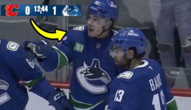This Young Canucks Defenceman is turning into a MONSTER....
