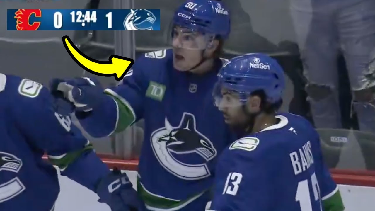 This Young Canucks Defenceman is turning into a MONSTER....