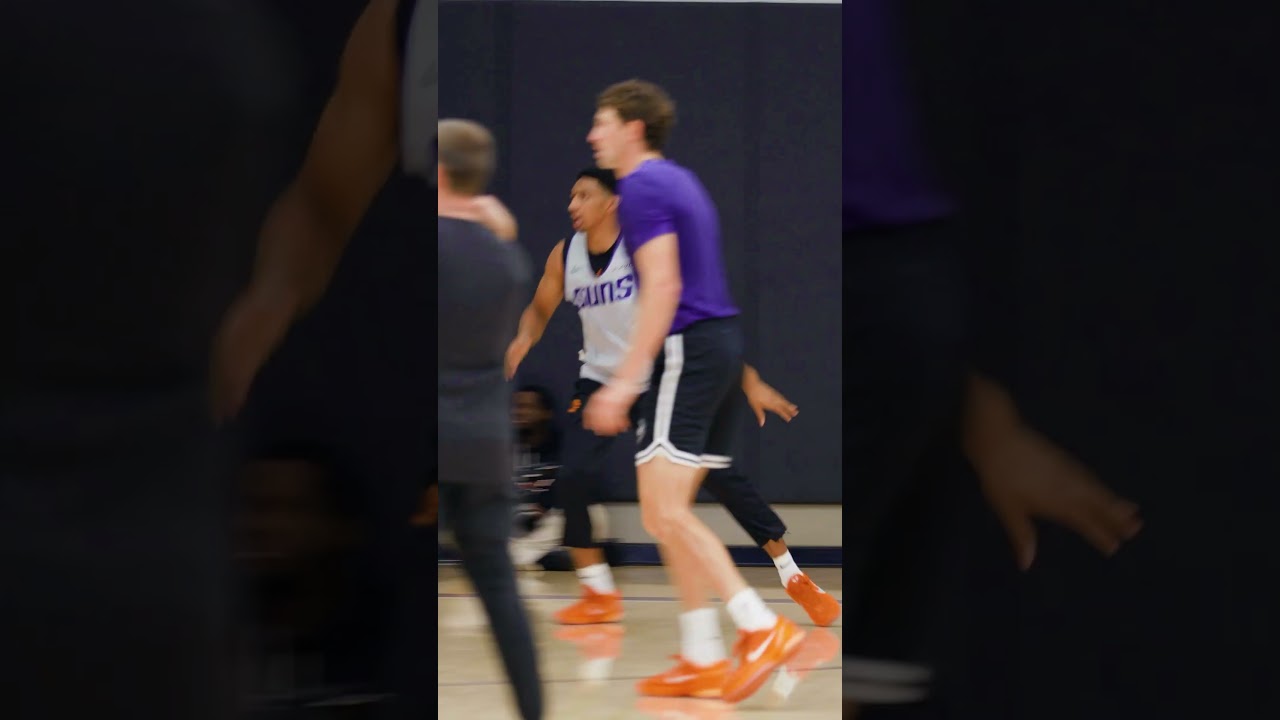 Always talking on defense 🔒#shorts | Phoenix Suns | Ryan Dunn