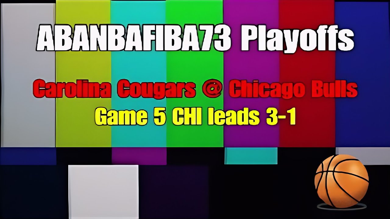 CAROLINA Cougars @ CHICAGO Bulls Game 5 - 1973 ABANBAFIBA Playoffs S1E29 - NBA2k23 Gameplay