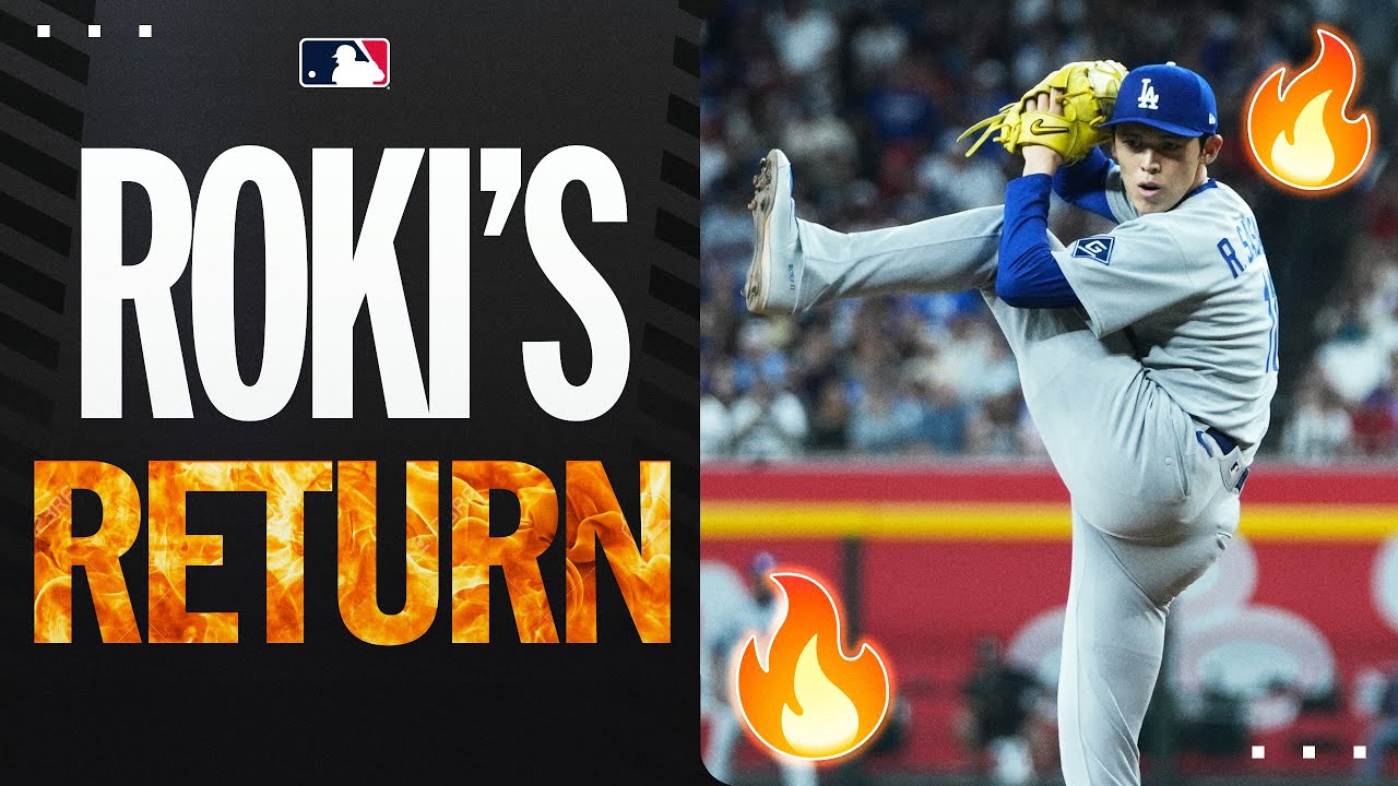 FULL INNING: Roki Sasaki DOMINATES in 1st appearance since May 9th (Reaches 100 mph!)| 佐々木朗希ハイライト