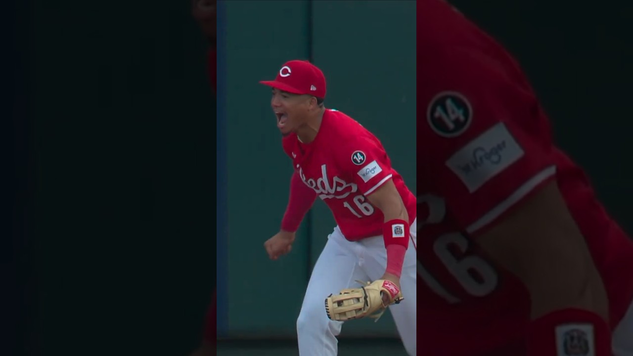 Noelvi Marte Takes Away a Game Tying Home Run with an Incredible Leaping Catch!