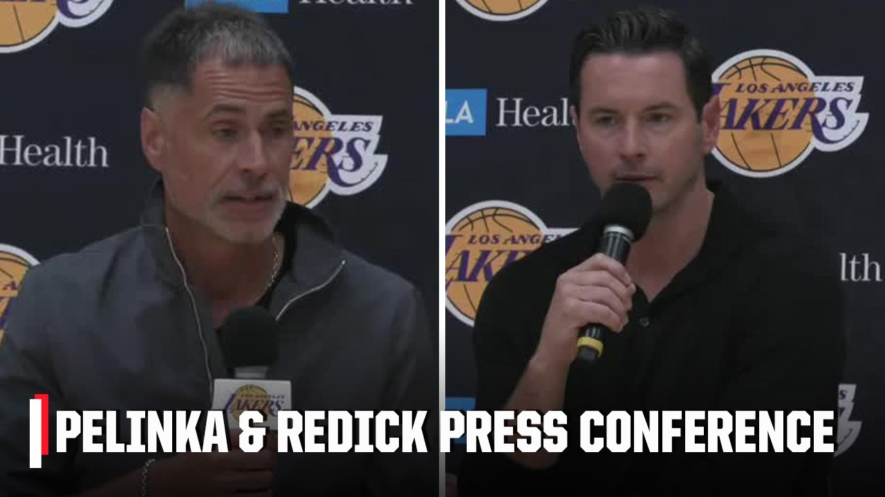 [FULL] Rob Pelinka REVEALS Lakers have given JJ Redick a contract extension | NBA on ESPN