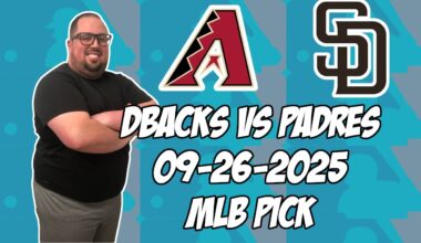 San Diego Padres vs Arizona Diamondbacks 9/26/25 MLB Pick & Prediction | MLB Betting Tips