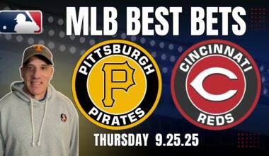 MLB Picks and Predictions - Pittsburgh Pirates vs Cincinnati Reds, 9/25/25 Free Best Bets & Odds