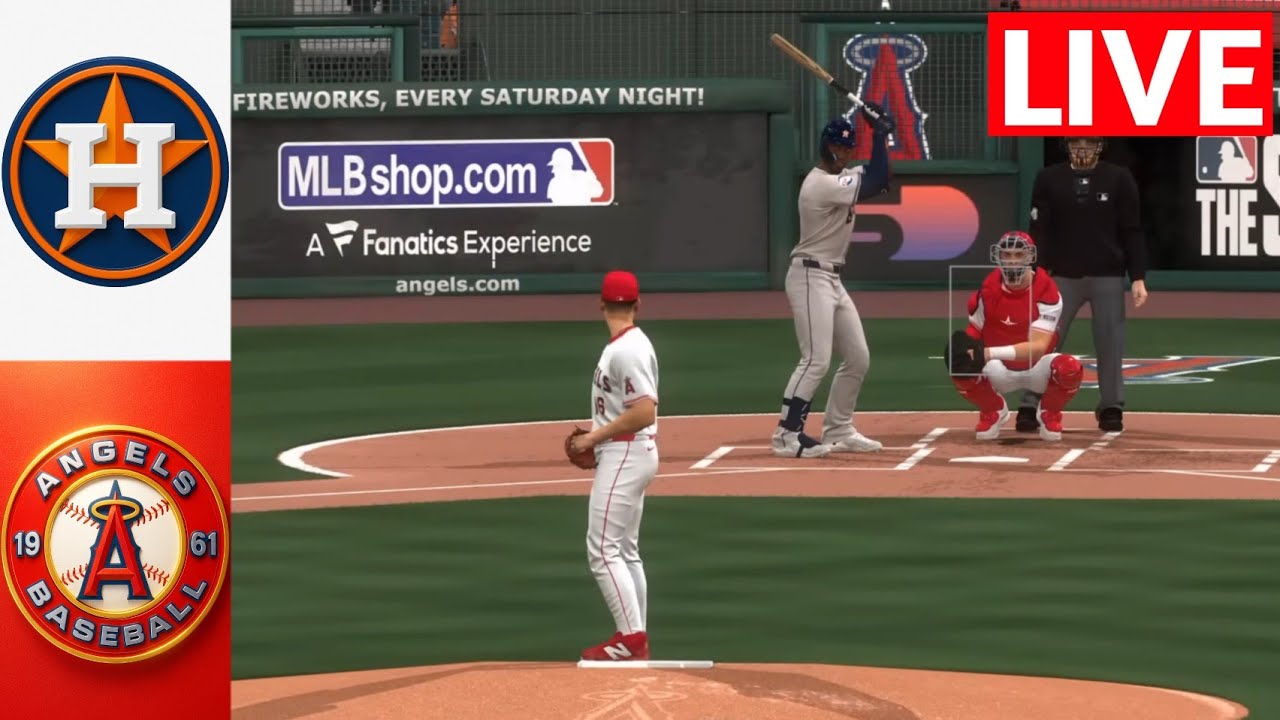 🔴 LIVE : Houston Astros vs Los Angeles Angels | Sept 26th FULL GAME | MLB THE SHOW 25 SIMULATION