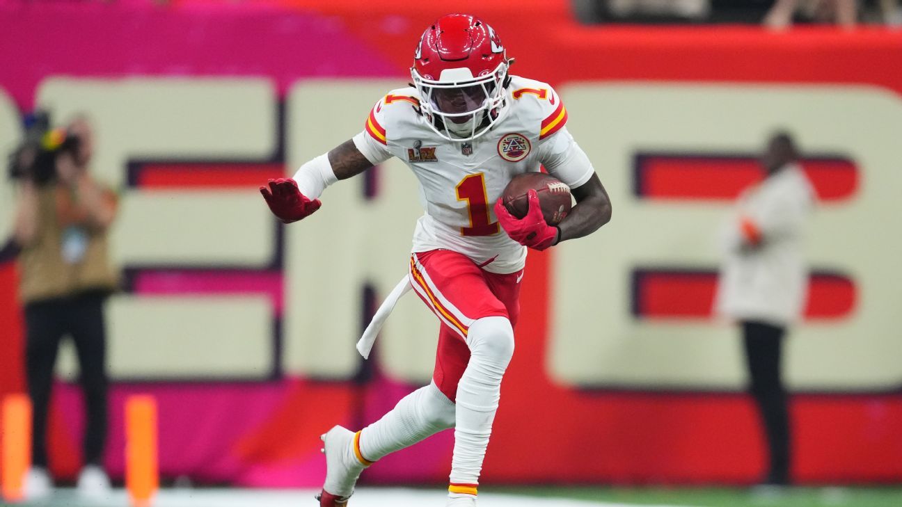 Chiefs to get boost with return of Xavier Worthy vs. Ravens
