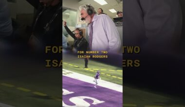 Radio Call Reaction to Isaiah Rodgers' Crazy Fumble Recovery Touchdown