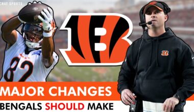 Cincinnati Bengals Should Make MAJOR Changes Before Week 4 vs. Broncos On Monday Night Football