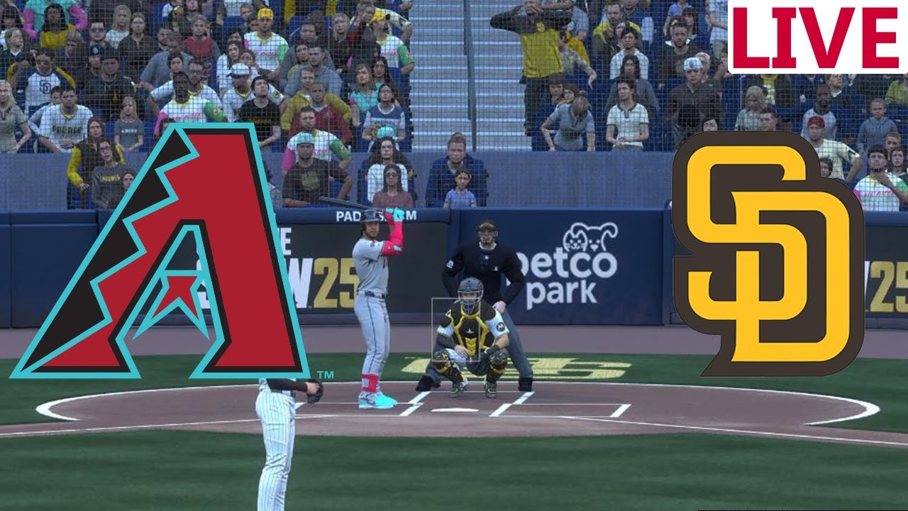 🔴LIVE 🔴Arizona Diamondbacks VS San Diego Padres /September 26/ Baseball  Envivo /MLB THE SHOW 25