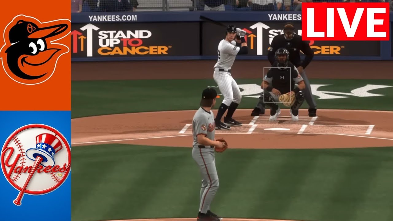 🔴 LIVE : Baltimore Orioles vs New York Yankees | Sept 26th FULL GAME | MLB THE SHOW 25 SIMULATION