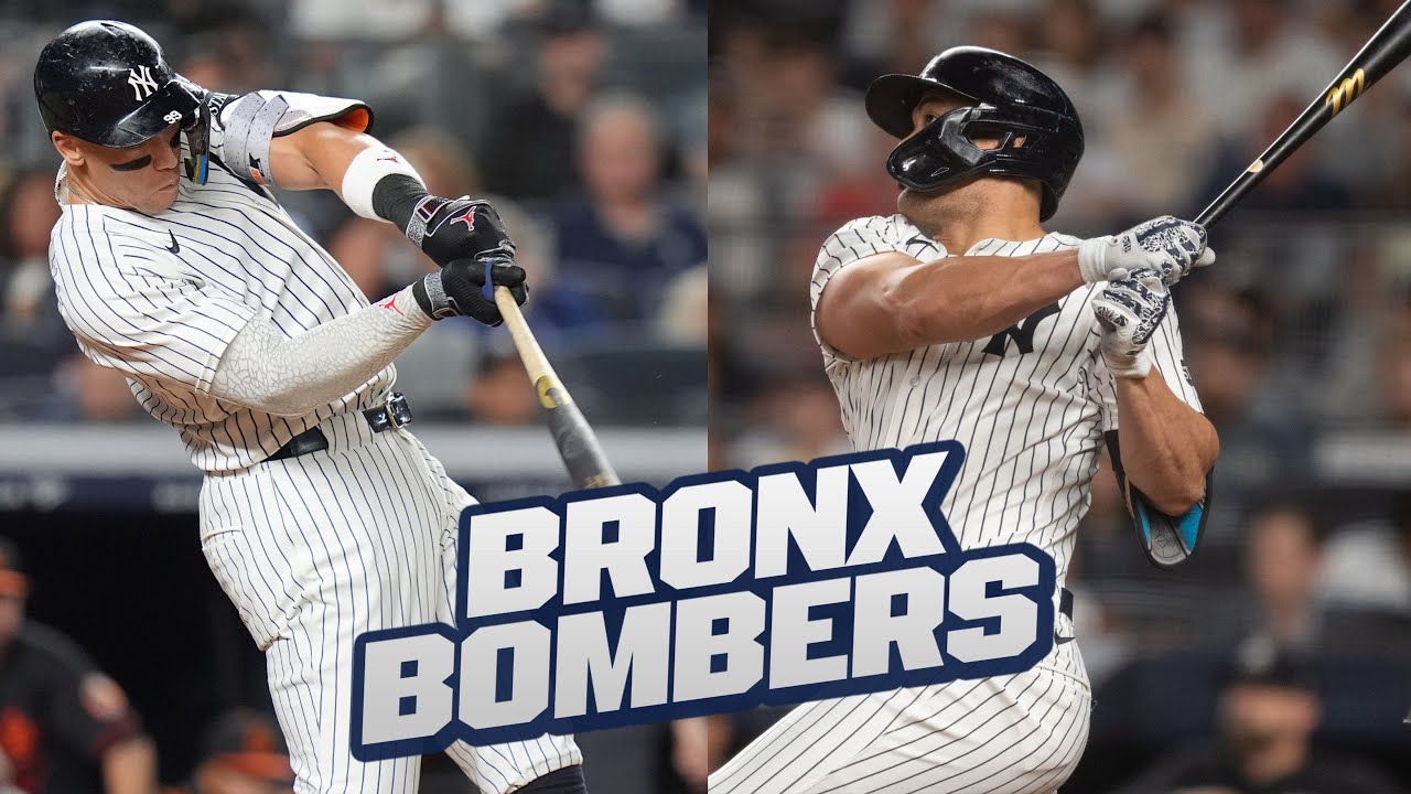 POWER SURGE! ⚡️ Aaron Judge and Giancarlo Stanton both go deep for the Yankees in the 3rd inning! 😤