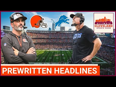 FINAL PREDICTIONS for the Cleveland Browns vs. Detroit Lions game | Week 4