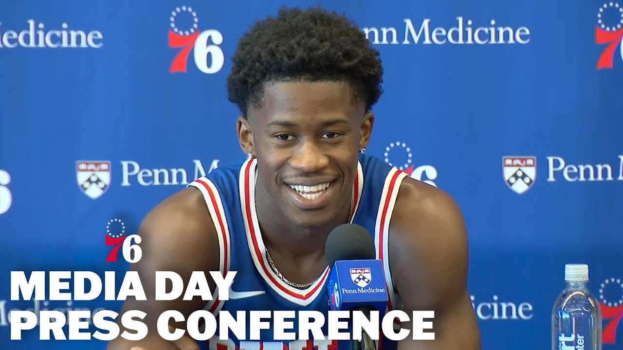 Philadelphia 76ers Media Day | VJ Edgecombe | 09.26.25