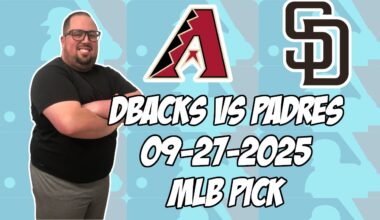 San Diego Padres vs Arizona Diamondbacks 9/27/25 MLB Pick & Prediction | MLB Betting Tips