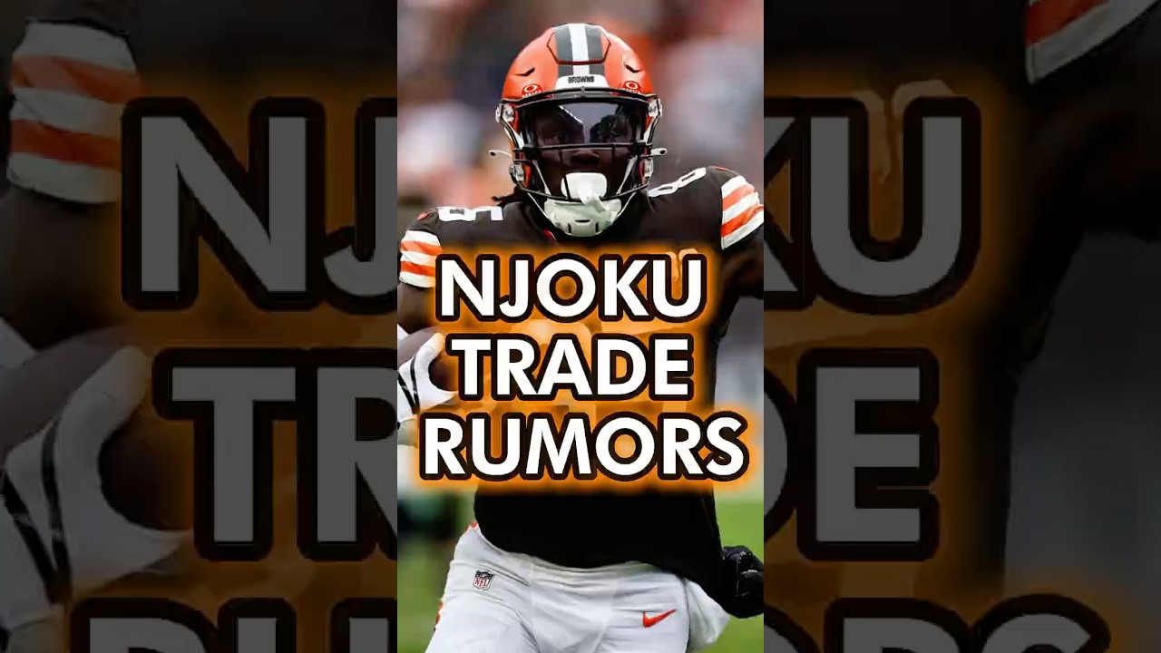 MAJOR Browns Trade Rumors: David Njoku On The Trade Block For Cleveland?  #browns #nfl #shorts