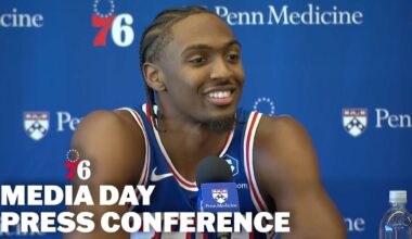 Philadelphia 76ers Media Day | Tyrese Maxey | 09.26.25