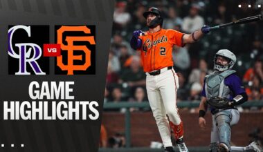 Rockies vs. Giants Game Highlights (9/26/25) | MLB Highlights