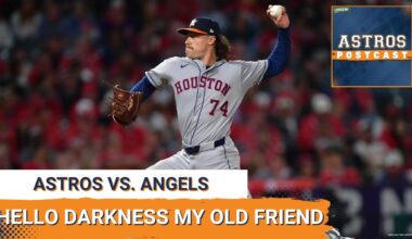 ASTROS POSTCAST: Houston Astros Get Another Step Closer To Missing Out On The Postseason