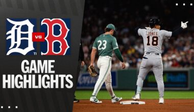 Tigers vs. Red Sox Game Highlights (9/26/25) | MLB Highlights