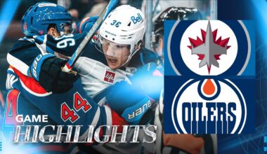 Edmonton Oilers vs. Winnipeg Jets - Game Highlights