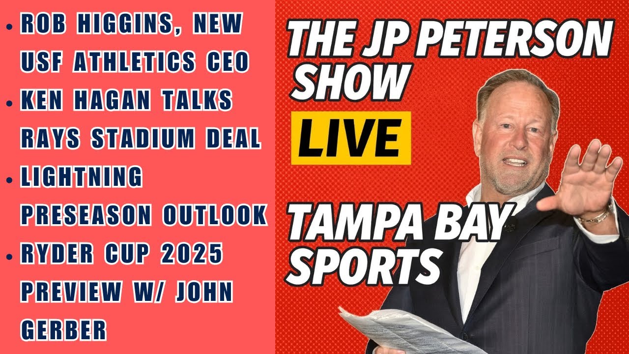 Rob Higgins Joins USF | Rays Stadium News | Lightning Preseason | Ryder Cup Preview