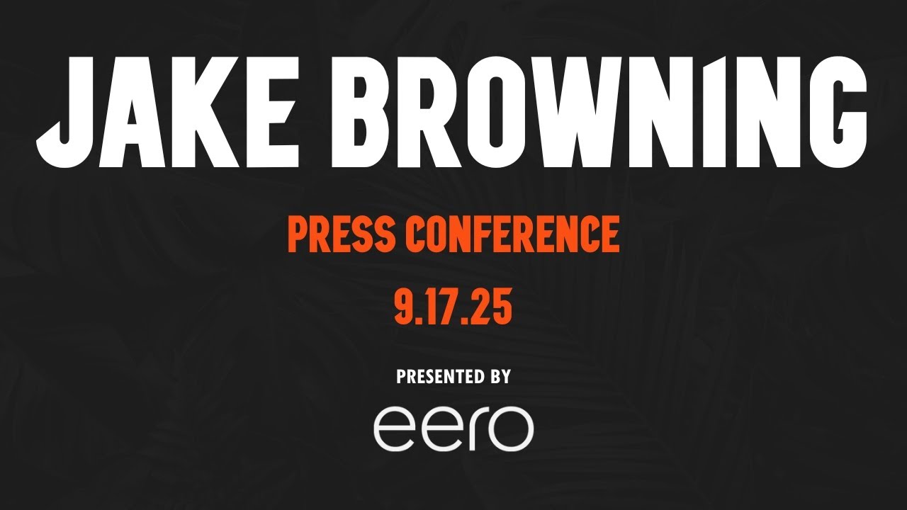 Jake Browning Press Conference - September 17