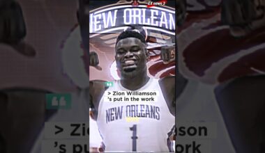 Zion Williamson Looks Like New Man After Body Transformation 💪#nba