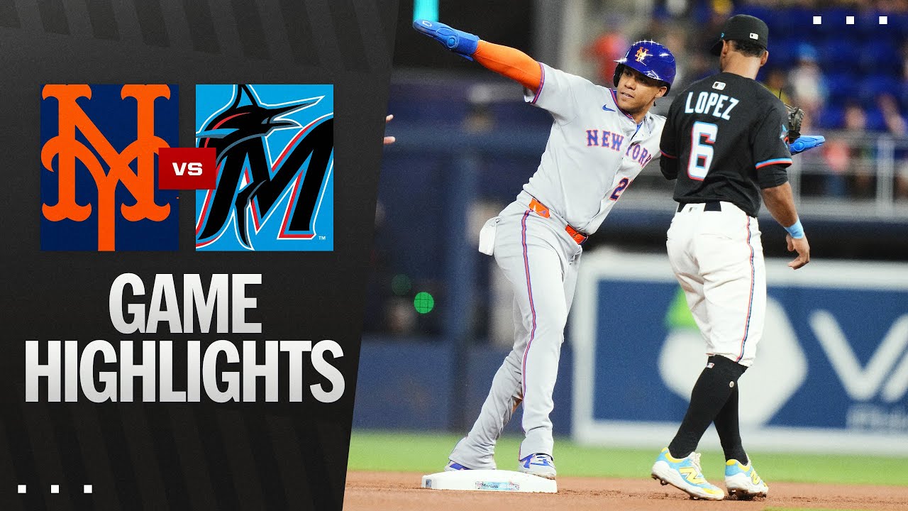 Mets vs. Marlins Game Highlights (9/26/25) | MLB Highlights