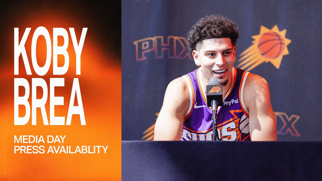 Koby Brea Media Day Press Availability | Phoenix Suns