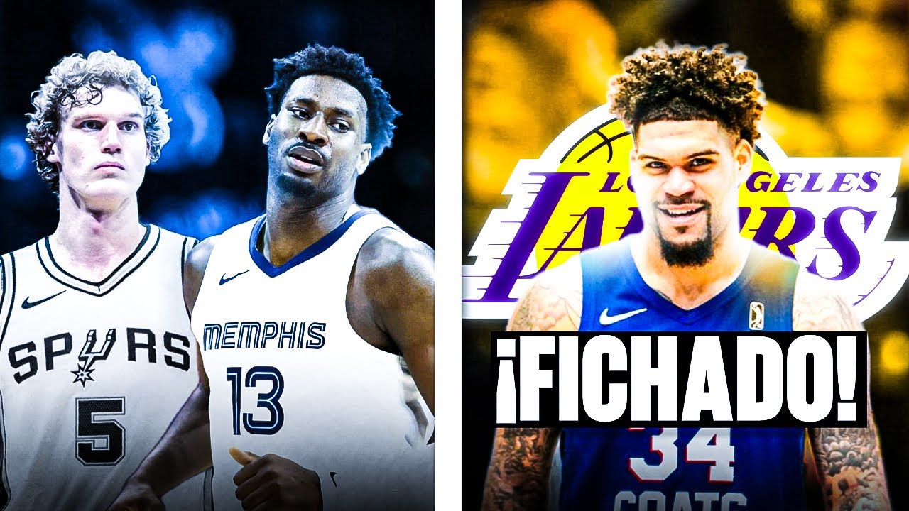 ¡FICHAJE EN LOS ANGELES LAKERS! ¡ACTUALIDAD DE LA NBA: MARKKANEN. MEMPHIS, INDIANA..!