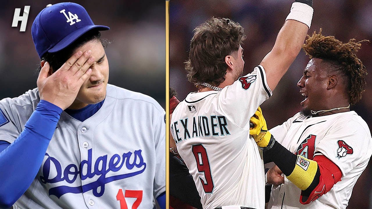 FULL 9TH INNING THRILLING FINISH! D-backs WALK IT OFF Against Dodgers ⚡