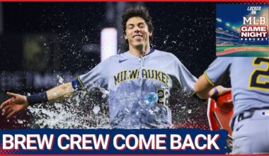 MLB GAME NIGHT: Milwaukee Brewers can't be stopped; Seattle Mariners comeback versus New York Mets