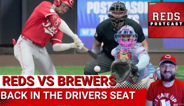 REDS POSTCAST: Cincinnati Reds Beat Milwaukee Brewers to TAKE Third Wildcard Spot back in NL