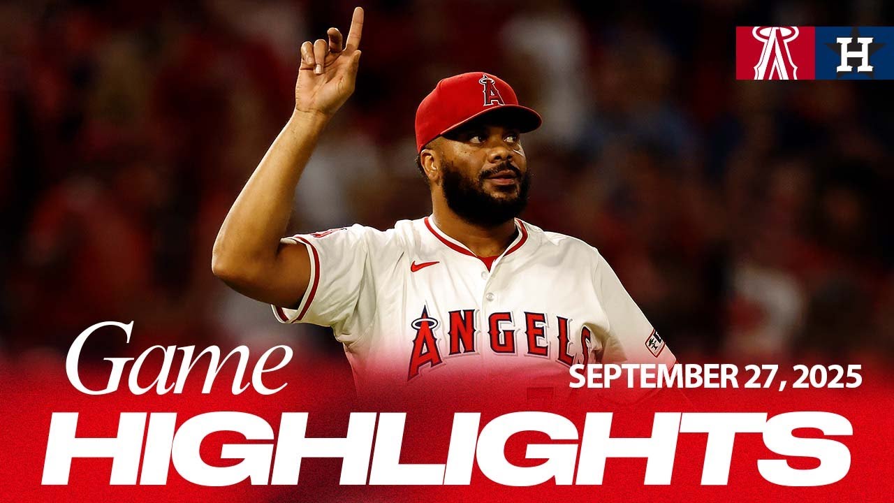 Astros vs. Angels Game Highlights (9/26/25) | MLB Highlights