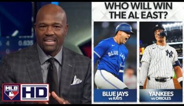 MLB Network | Harold Reynolds breaks MLB playoff picture: Blue Jays & Yankees still tied in AL East