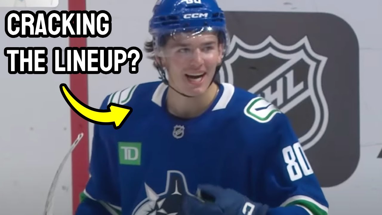 The Canucks have an absolute STAR in the making....