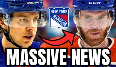 the New York Rangers are waiting to make a MASSIVE MOVE…