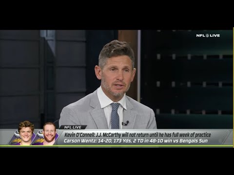 ESPN NFL LIVE | Dan Orlovsky STUNS, Minnesota Vikings Have QB DRAMA With Carson Wentz & JJ McCarthy