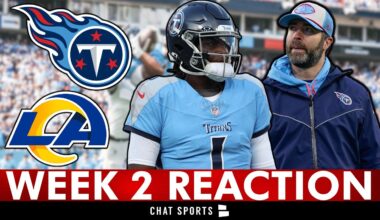 2ND HALF COLLAPSE! Titans vs. Rams Week 2 Reaction Ft. Cam Ward, Tony Pollard & Elic Ayomanor