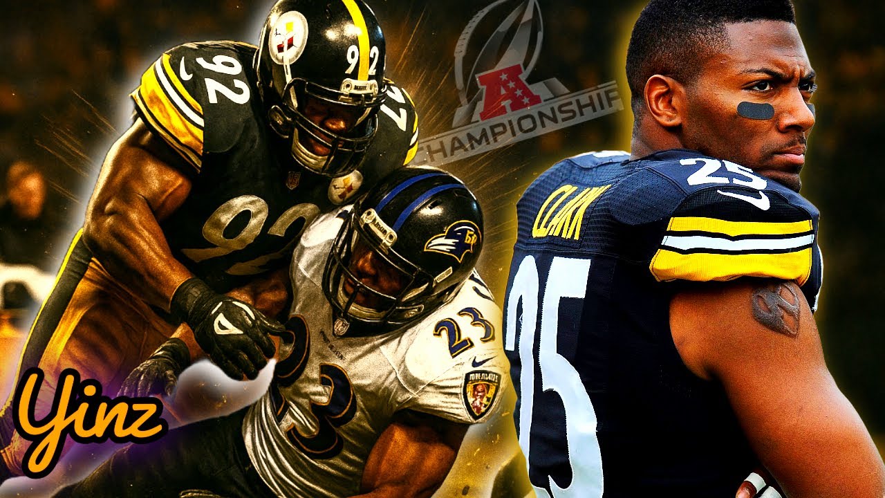 Steelers vs Ravens 2008: The Most Violent AFC Championship Ever Played🔥