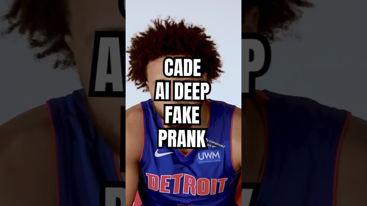 Nothing gets past Cade 😂 #nba #detroitpistons