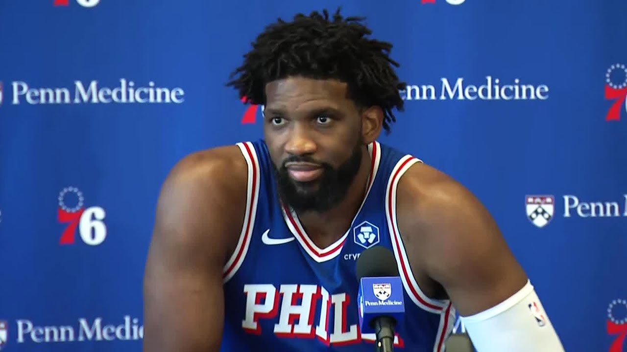 Joel Embiid Speaks On His Health, Perseverance & Upcoming Season at 76ers 2025 Media Day